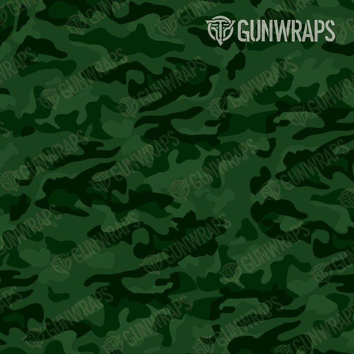 Pistol & Revolver Classic Elite Green Camo Gun Skin Vinyl Wrap