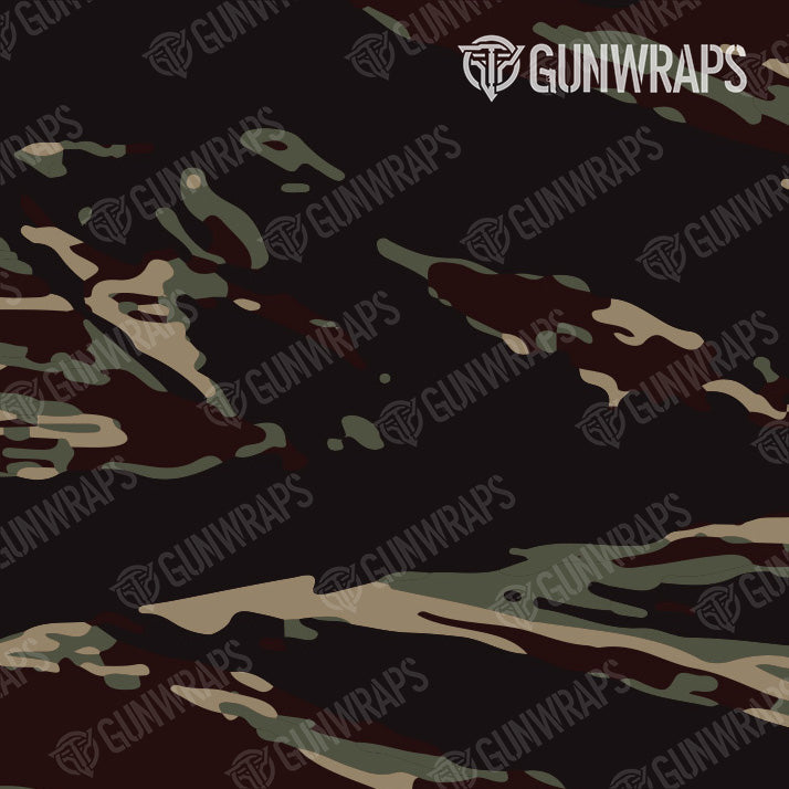 Knife Vietnam Tiger Stripe Militant Blood Gun Skin Vinyl Wrap