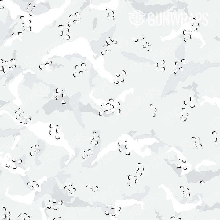 Pistol & Revolver Battle Storm Elite White Camo Gun Skin Vinyl Wrap