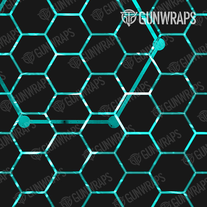 Knife Vivid Hex Tiffany Blue Gear Skin Vinyl Wrap Hot on Sale