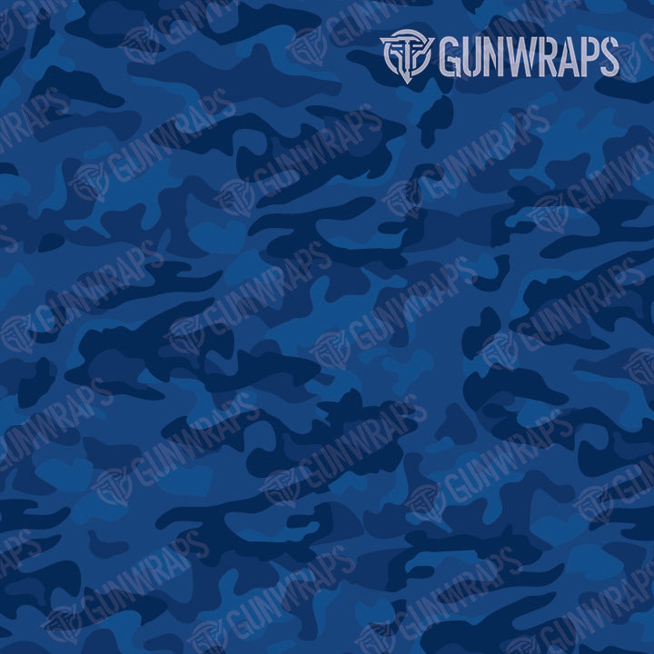 Pistol & Revolver Classic Elite Blue Camo Gun Skin Vinyl Wrap Online Sale