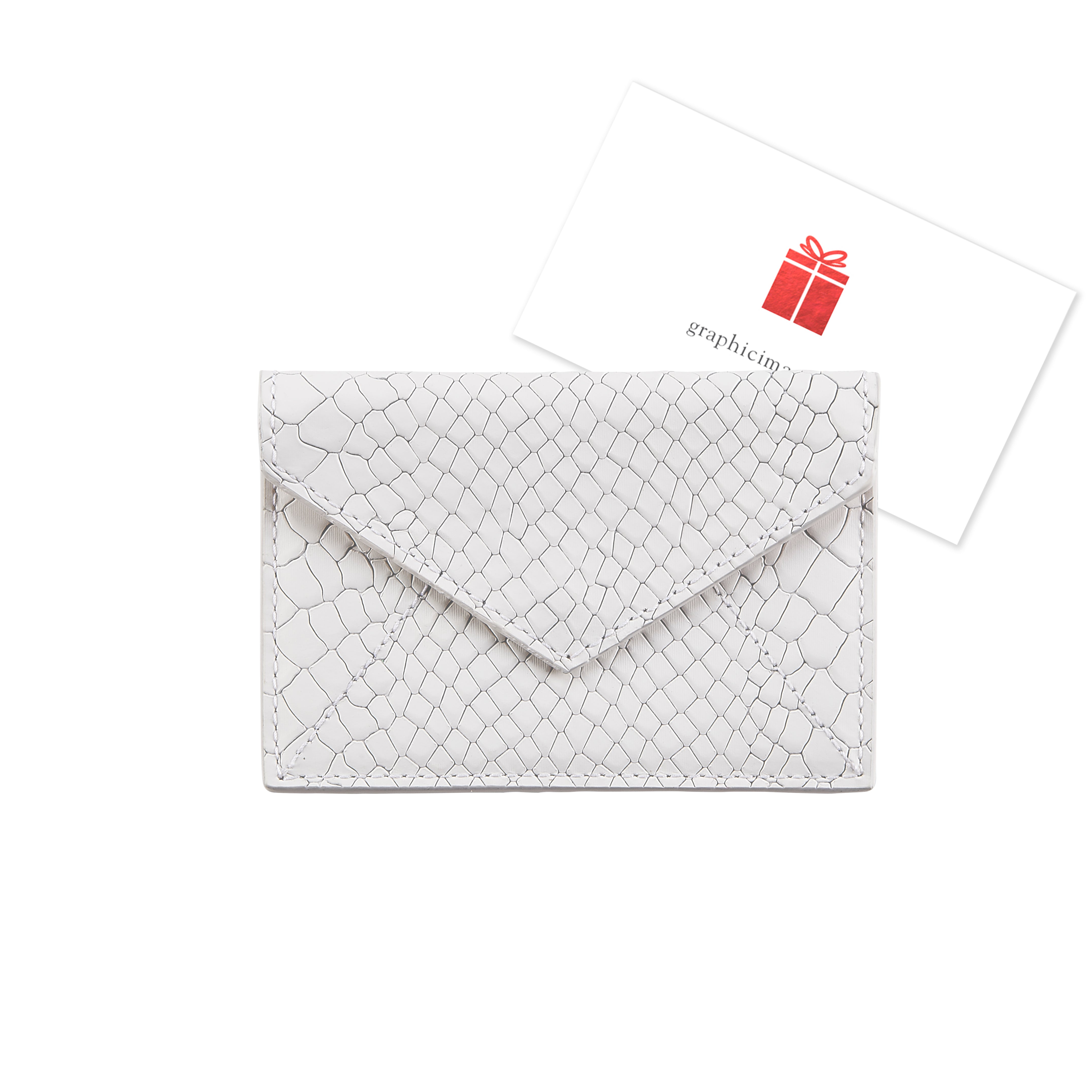 Gift Card with Personalized Leather Card Case Online Sale