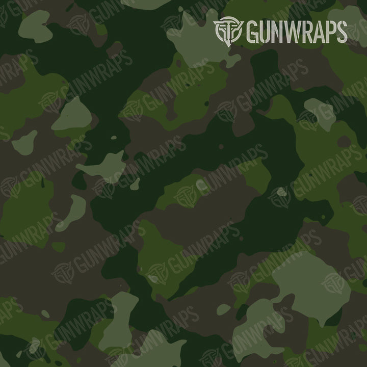 Pistol & Revolver Cumulus Army Dark Green Camo Gun Skin Vinyl Wrap