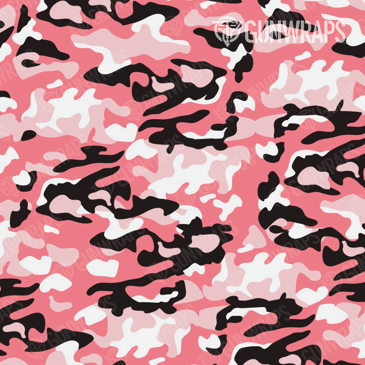 Pistol & Revolver Classic Pink Camo Gun Skin Vinyl Wrap