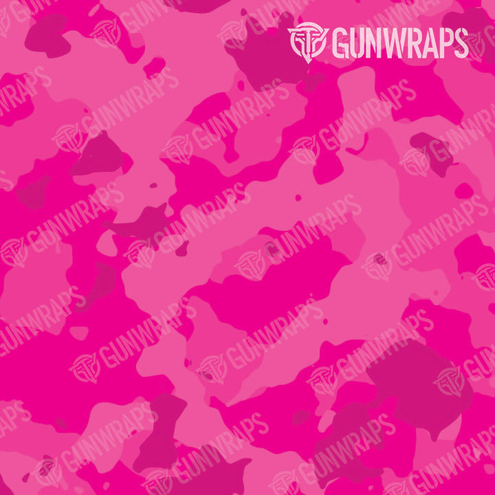 Pistol & Revolver Cumulus Elite Magenta Camo Gun Skin Vinyl Wrap