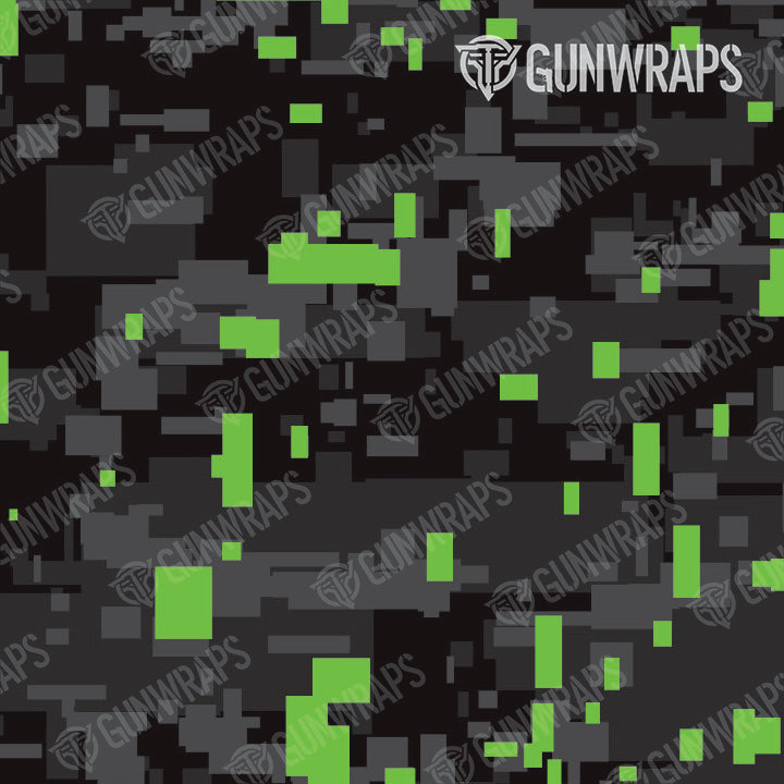 Pistol & Revolver Digital Metro Green Camo Gun Skin Vinyl Wrap