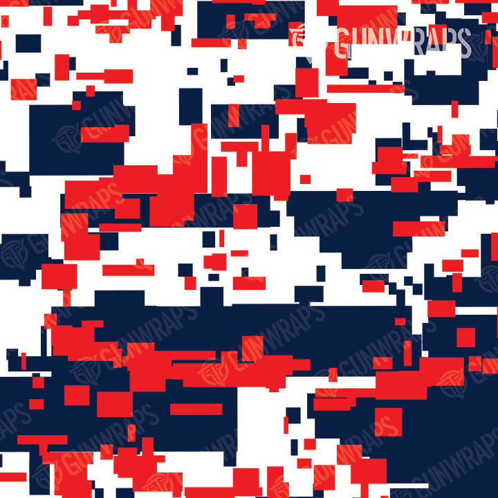 Pistol & Revolver Digital America Camo Gun Skin Vinyl Wrap Supply