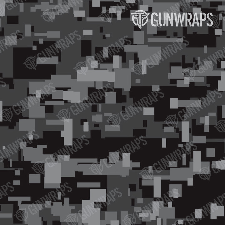 Pistol & Revolver Digital Midnight Camo Gun Skin Vinyl Wrap