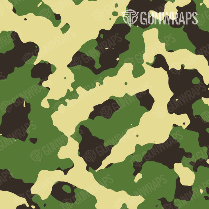Pistol & Revolver Cumulus Jungle Camo Gun Skin Vinyl Wrap