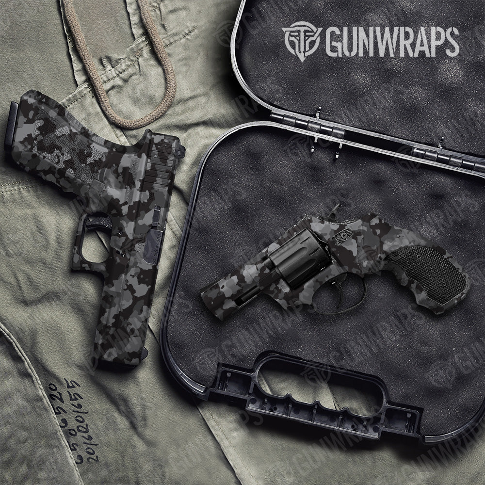 Pistol & Revolver Cumulus Midnight Camo Gun Skin Vinyl Wrap