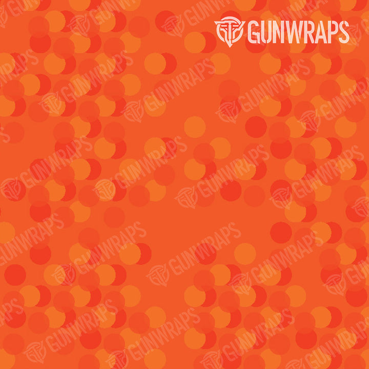 Pistol & Revolver Eclipse Camo Elite Orange Gun Skin Vinyl Wrap