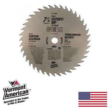 Vermont American 8″ Cutoff / Rip Circular Saw Blade (25633) Hot on Sale