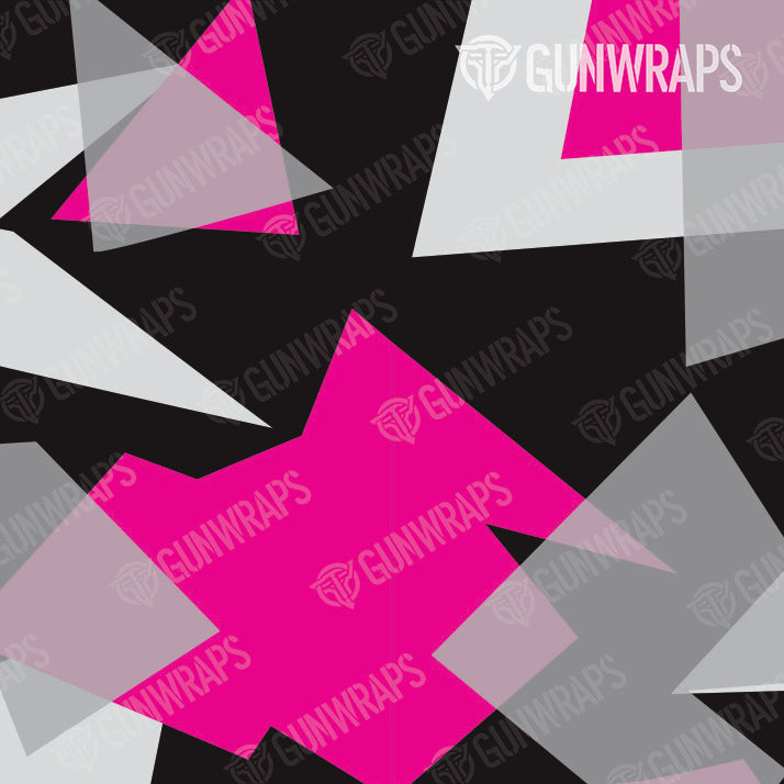Pistol & Revolver Shattered Magenta Tiger Camo Gun Skin Vinyl Wrap