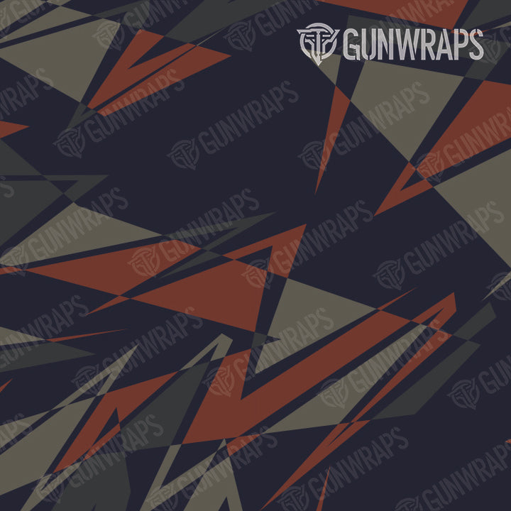 Pistol & Revolver Sharp Blue Copper Camo Gun Skin Vinyl Wrap Online