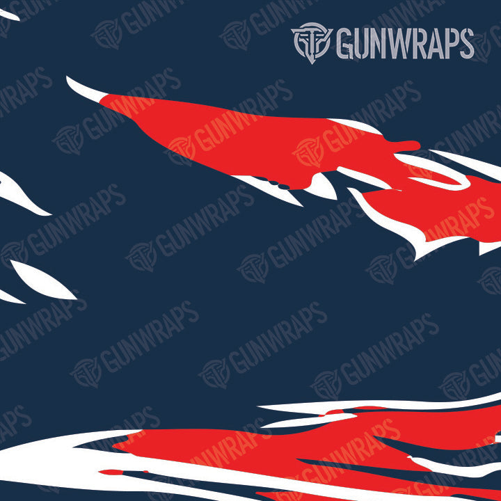 Pistol & Revolver Shredded America Camo Gun Skin Vinyl Wrap