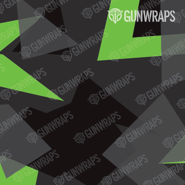 Pistol & Revolver Shattered Metro Green Camo Gun Skin Vinyl Wrap