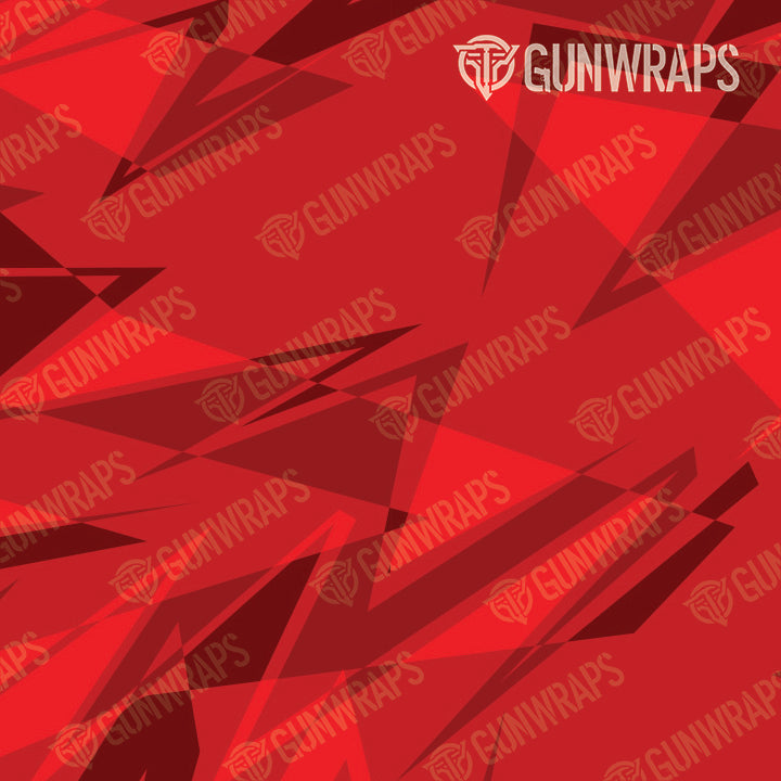 Pistol & Revolver Sharp Elite Red Camo Gun Skin Vinyl Wrap on Sale
