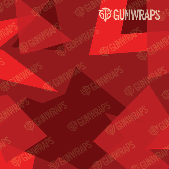 Pistol & Revolver Shattered Elite Red Camo Gun Skin Vinyl Wrap