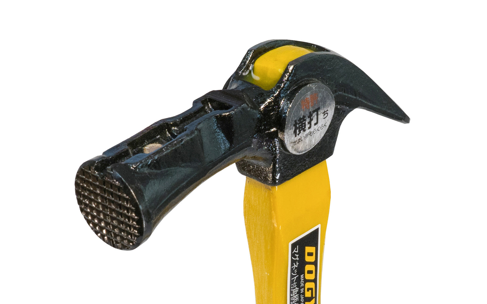 Japanese Dogyu Fiberglass Kariwaku Hammer with Magnet – Mill Face