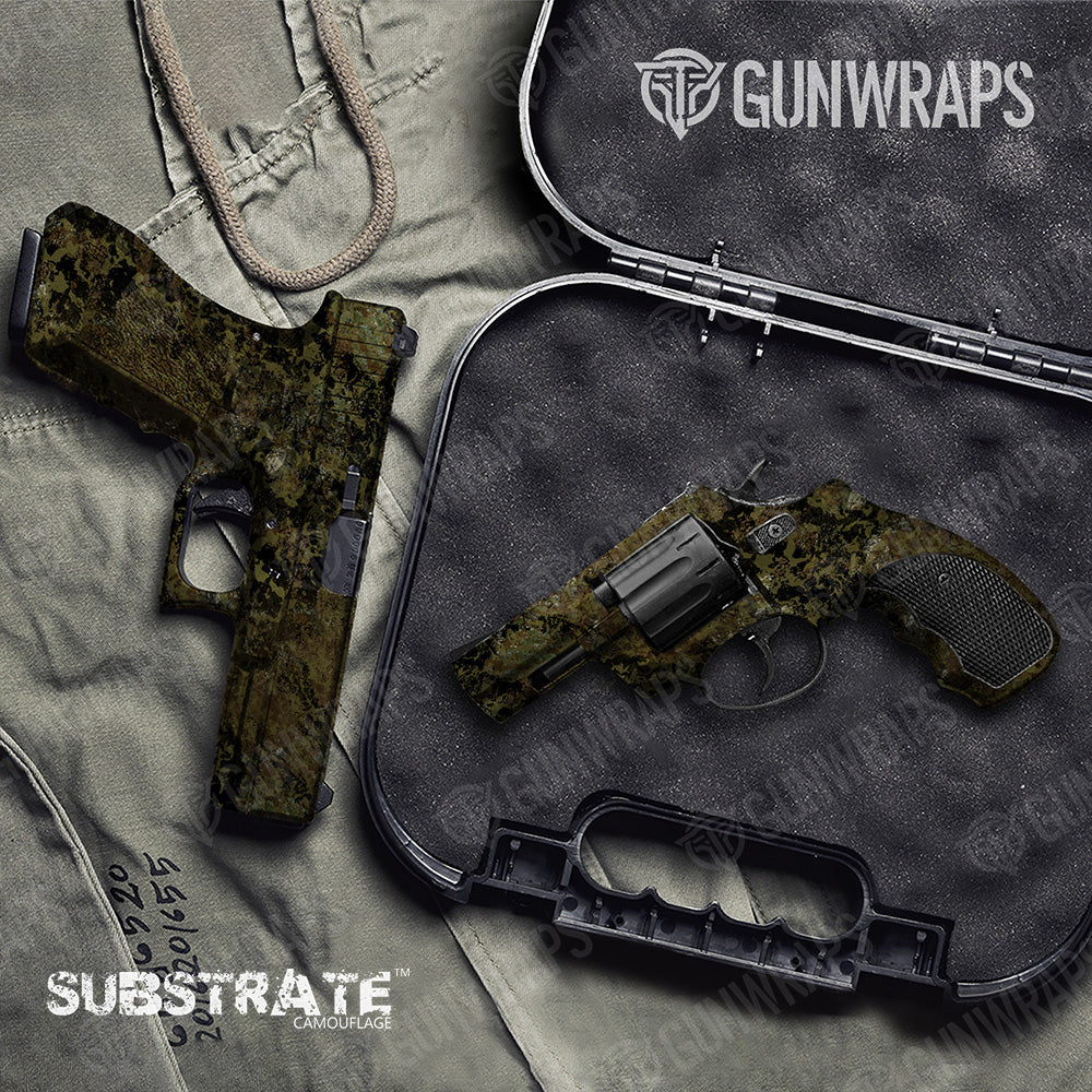 Pistol & Revolver Substrate Surface Camo Gun Skin Vinyl Wrap Film Hot on Sale