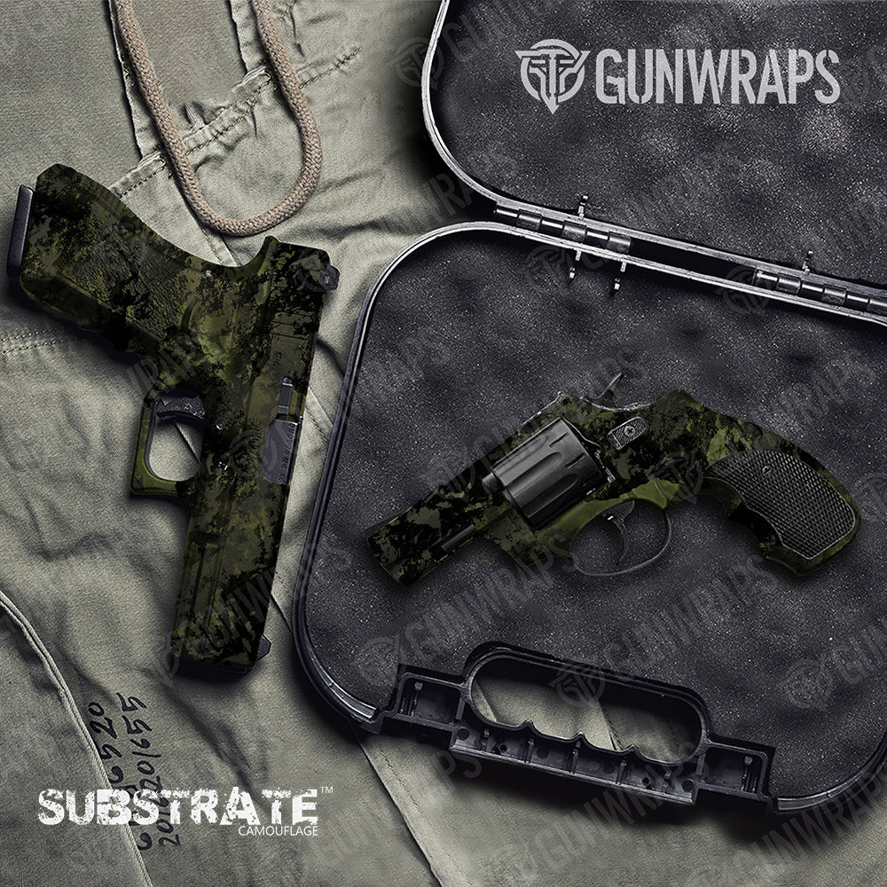 Pistol & Revolver Substrate Spec-Op Camo Gun Skin Vinyl Wrap Film Fashion