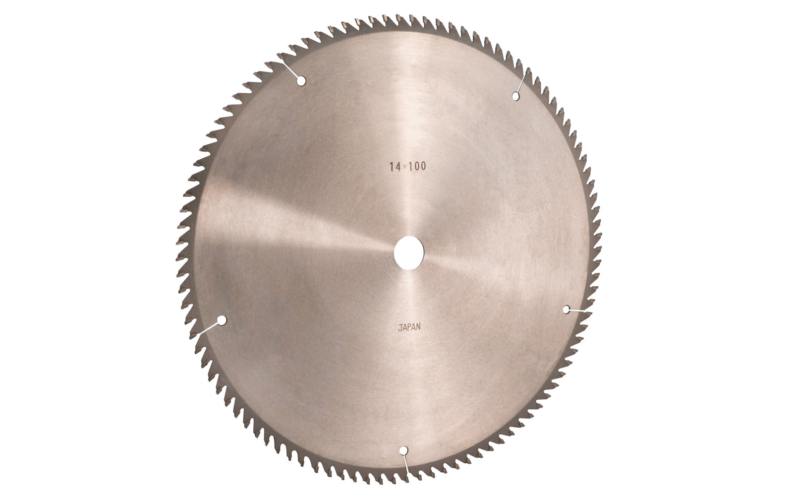 Japanese Sanwa 14″ Circular Saw Blade – 100 Tooth – 0° Hook