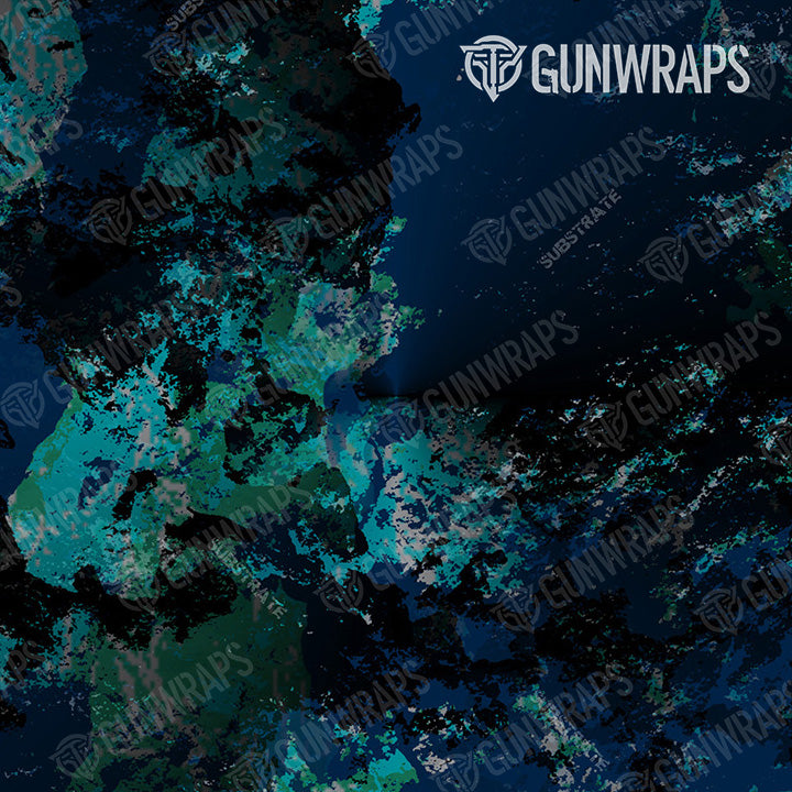 Pistol & Revolver Substrate Shipwreck Camo Gun Skin Vinyl Wrap Film