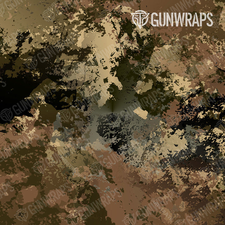 Pistol & Revolver Substrate Spoor Camo Gun Skin Vinyl Wrap Film Supply