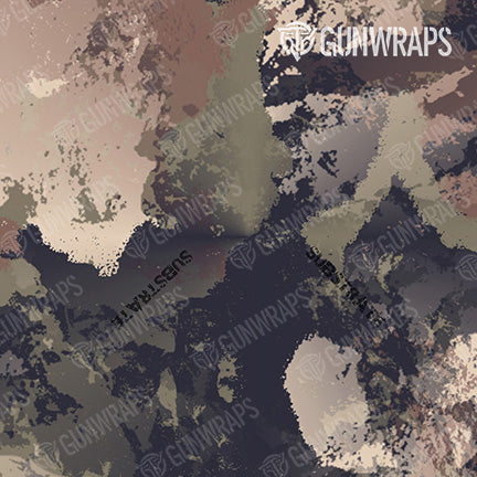 Pistol & Revolver Substrate Saigon Camo Gun Skin Vinyl Wrap Film
