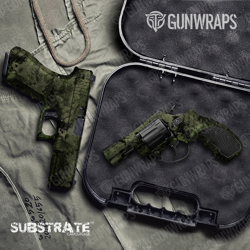 Pistol & Revolver Substrate Spectre Camo Gun Skin Vinyl Wrap Film