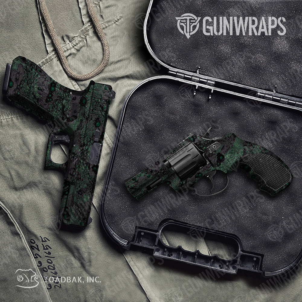 Pistol & Revolver Toadaflage Graveyard Camo Gun Skin Vinyl Wrap Online now