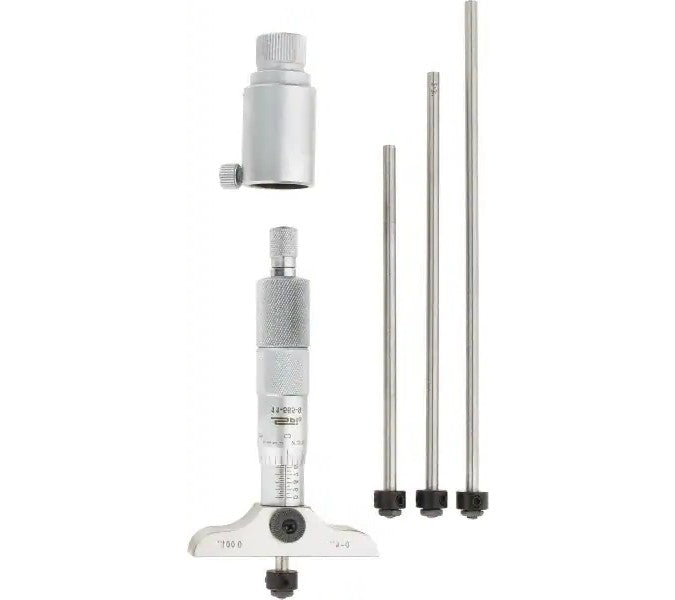 11-565-9 SPI Depth Micrometers 0-4″ Range, 2.5″ Base, Cert