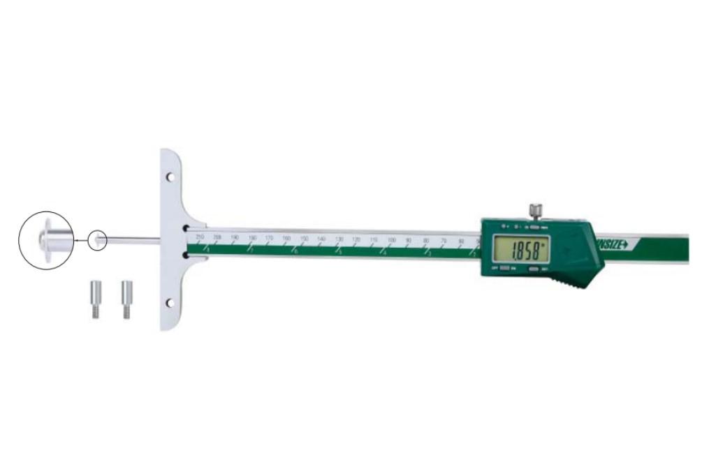 1148-300E INSIZE Electronic Depth Gage 12″ with Round Depth Bar Online Sale