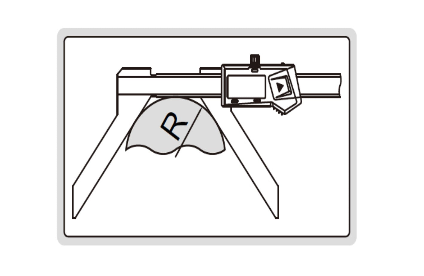 1189-200B INSIZE Electronic Arc Radius Caliper 8″ Online Hot Sale