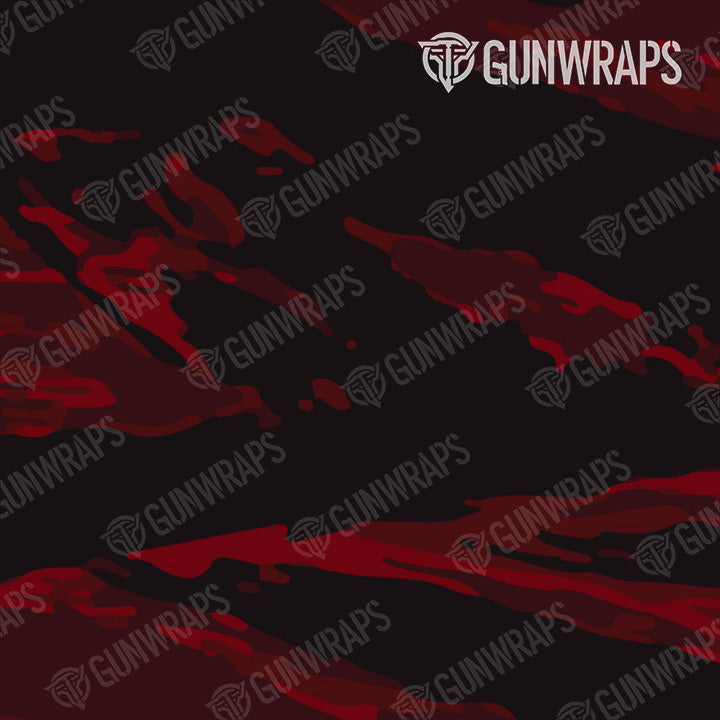 Pistol & Revolver Vietnam Tiger Stripe Vampire Red Gun Skin Vinyl Wrap