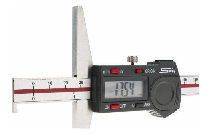 11-556-8 SPI Digital Depth Gage with Hook 8″ with Cert