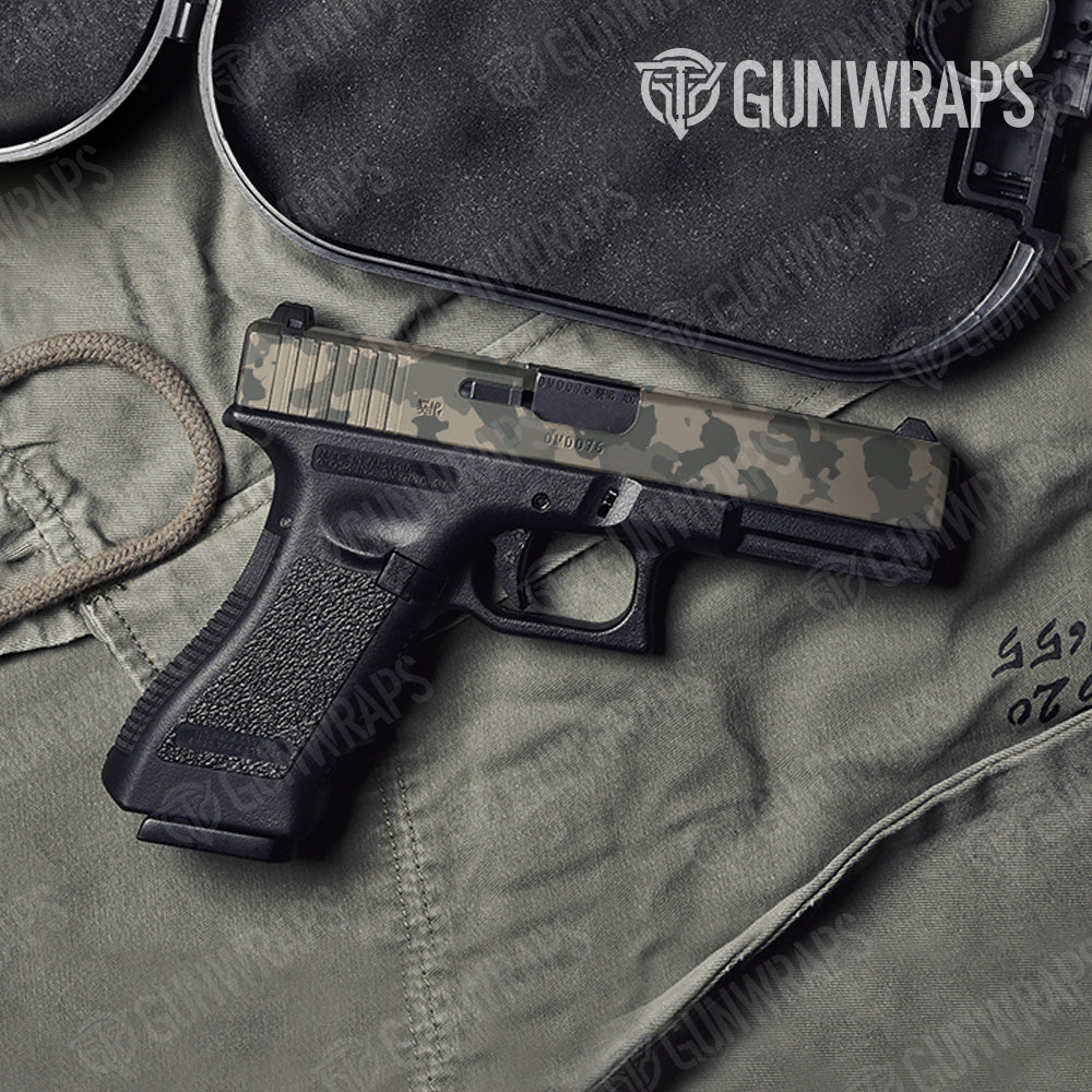Pistol Slide Cumulus Army Camo Gun Skin Vinyl Wrap