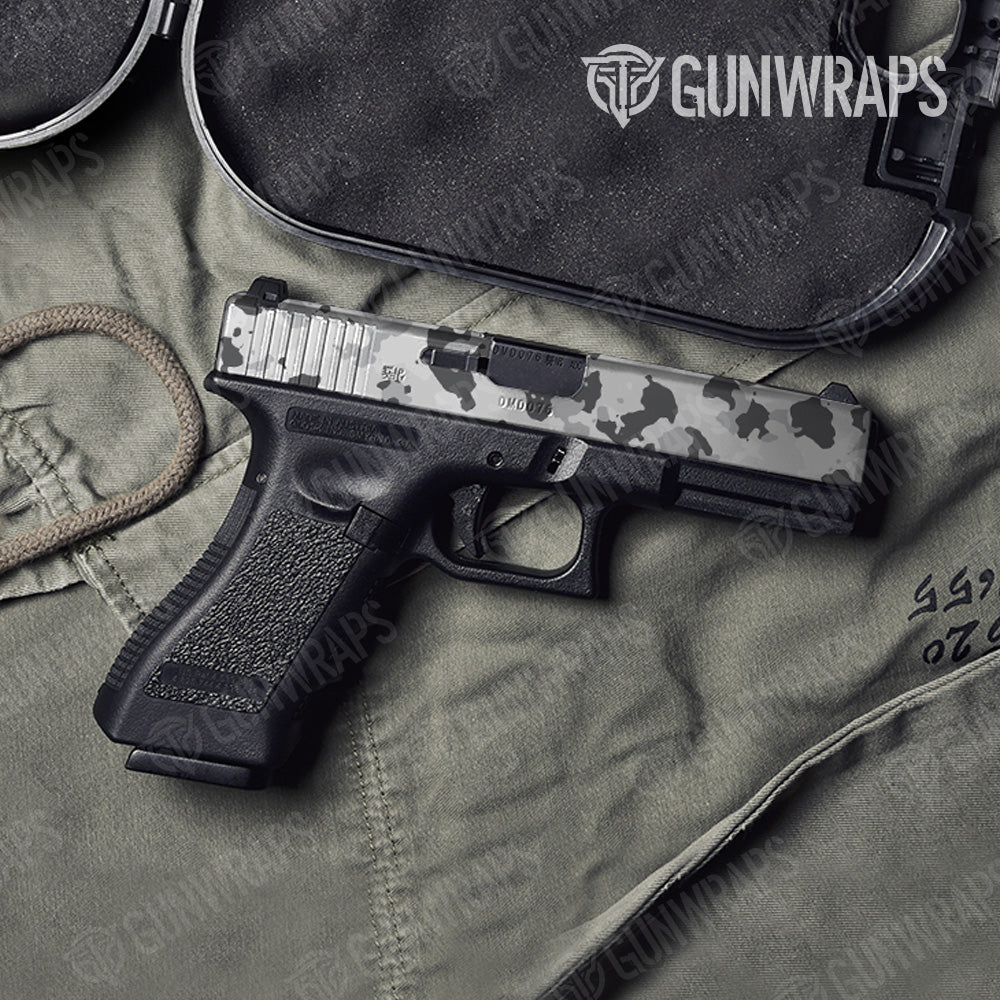 Pistol Slide Cumulus Snow Camo Gun Skin Vinyl Wrap