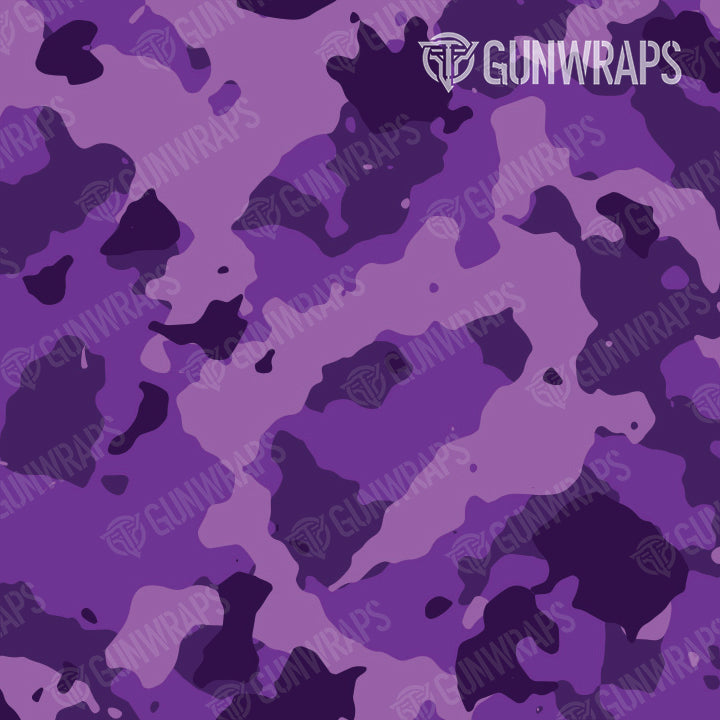 Pistol Slide Cumulus Elite Purple Camo Gun Skin Vinyl Wrap