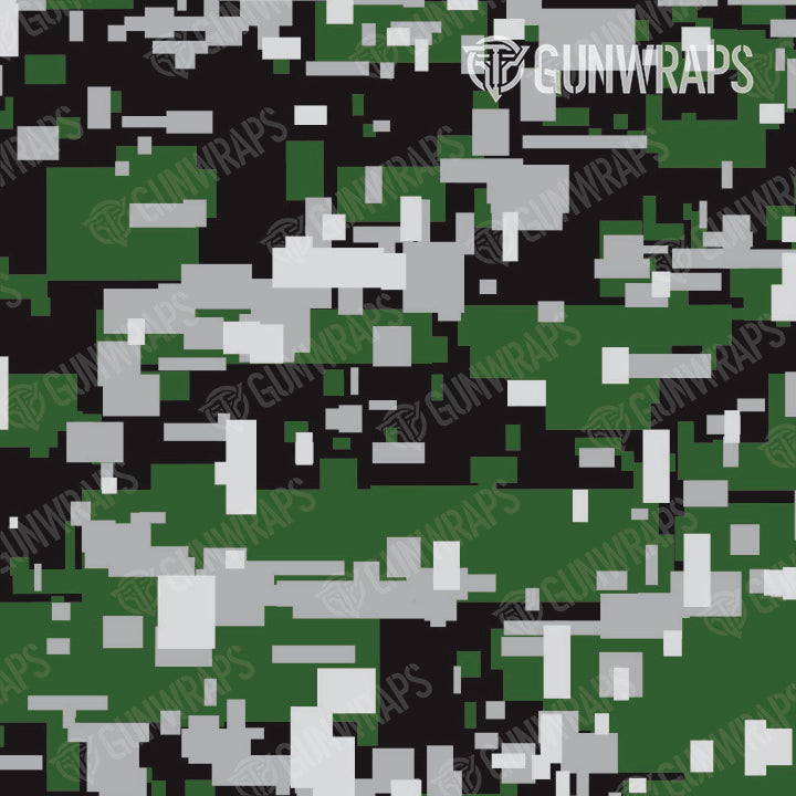 Pistol Slide Digital Green Tiger Camo Gun Skin Vinyl Wrap