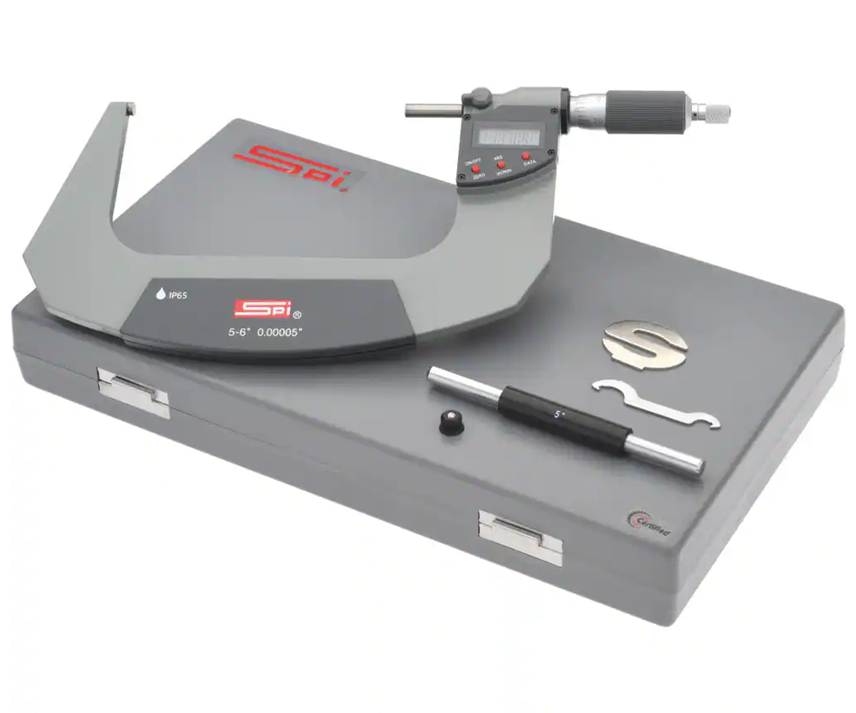 15-958-2 SPI Coolant Proof Electronic Micrometer 5-6″