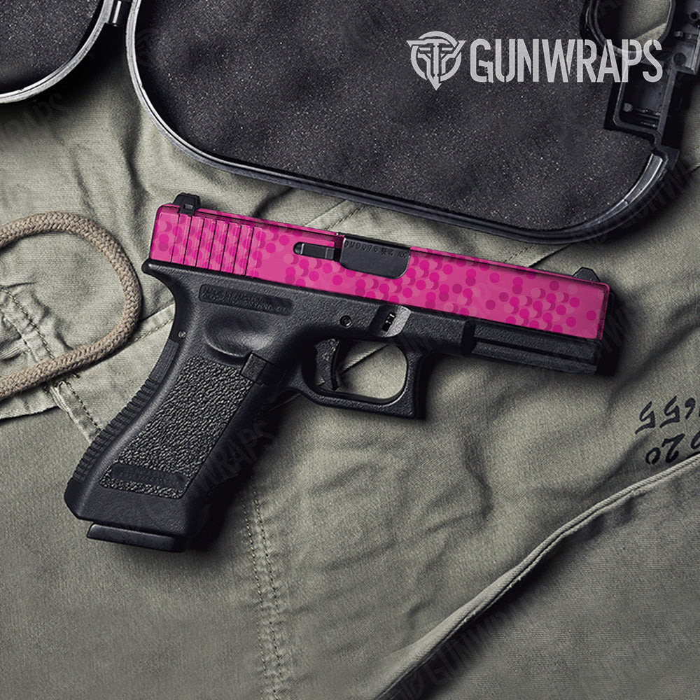 Pistol Slide Eclipse Camo Elite Magenta Gun Skin Vinyl Wrap