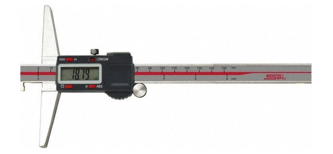 17-611-5 SPI Digital Depth Gage Single Hook, 6″
