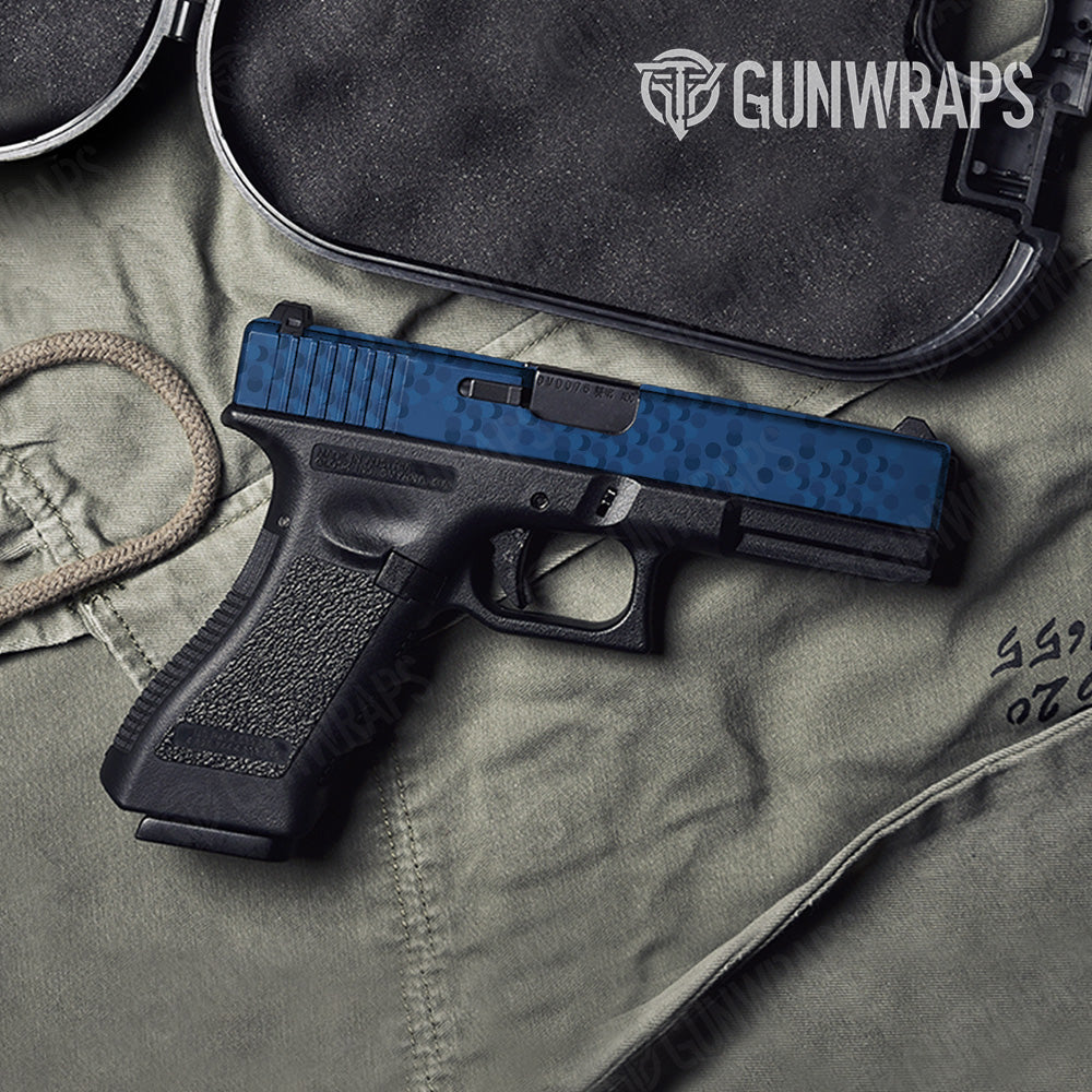 Pistol Slide Eclipse Camo Elite Blue Gun Skin Vinyl Wrap