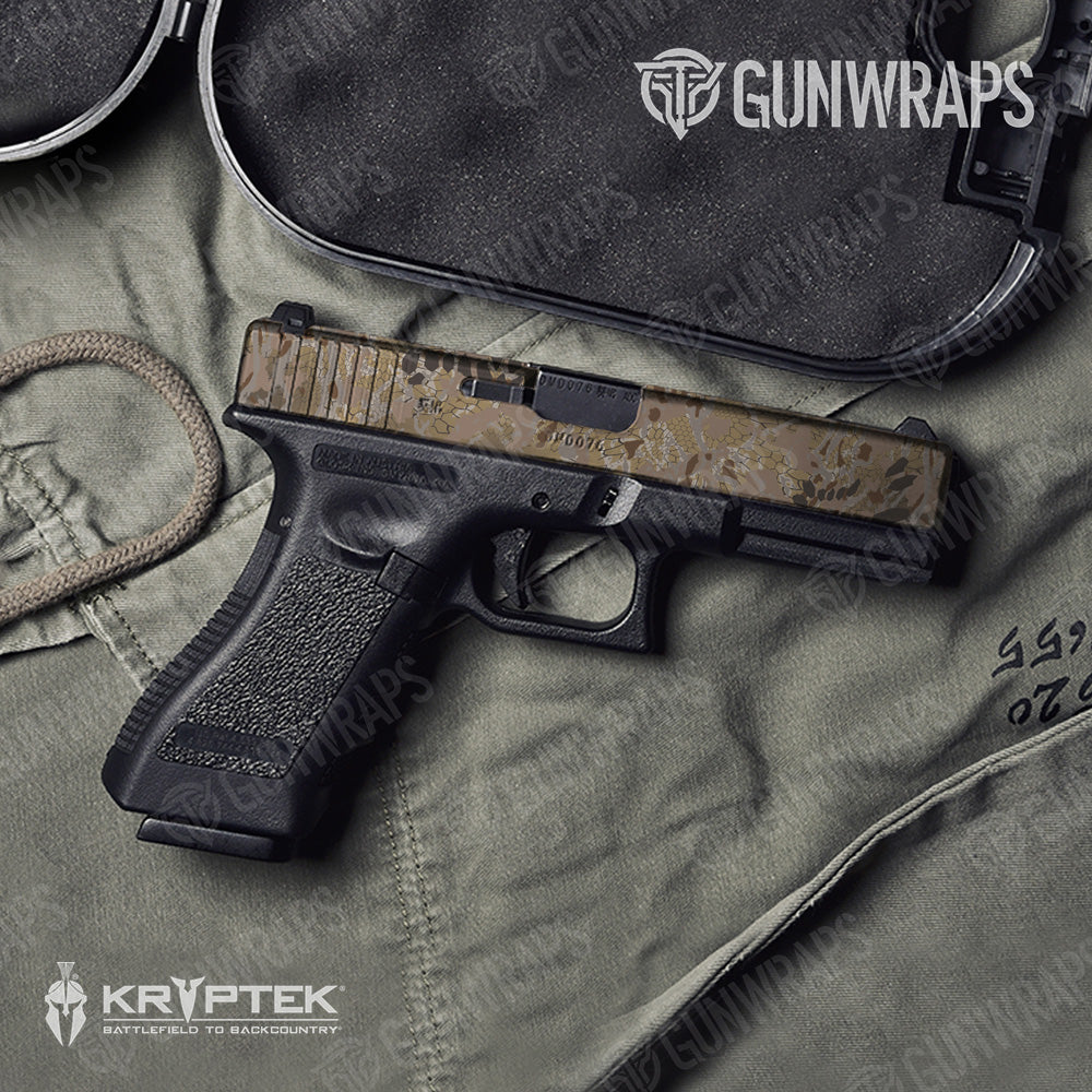 Pistol Slide Kryptek Flyway Camo Gun Skin Vinyl Wrap