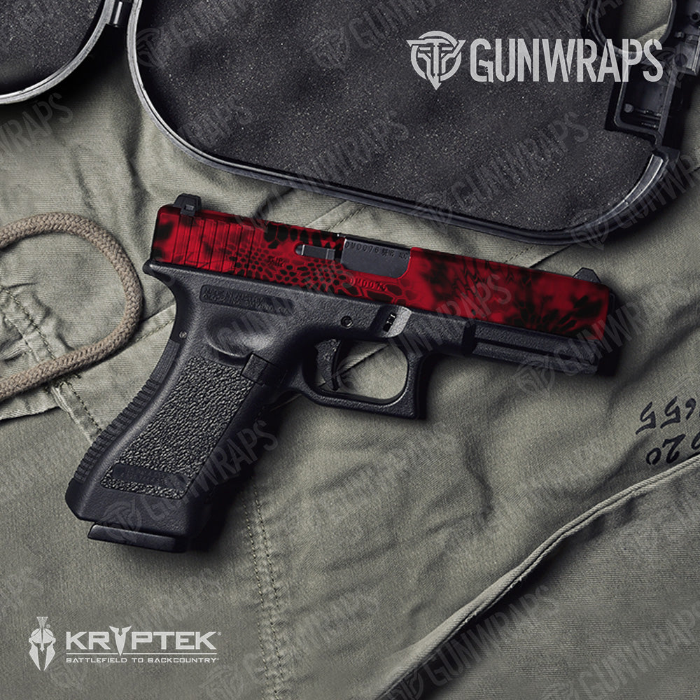 Pistol Slide Kryptek Diablo Camo Gun Skin Vinyl Wrap
