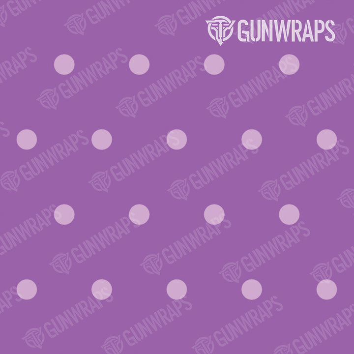 Pistol Slide Dotted Lavender Gun Skin Vinyl Wrap
