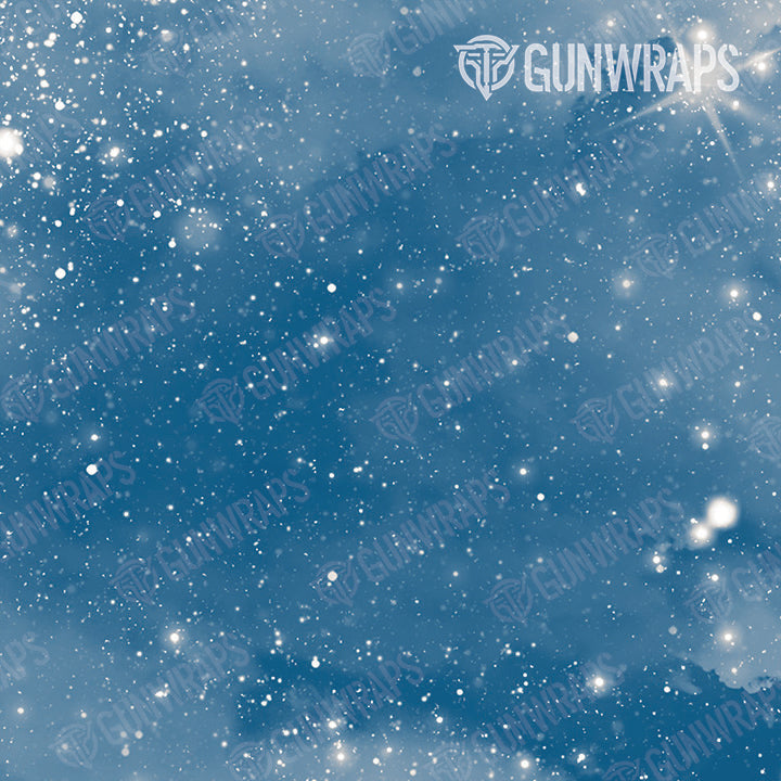Pistol Slide Galaxy Light Blue Gun Skin Vinyl Wrap