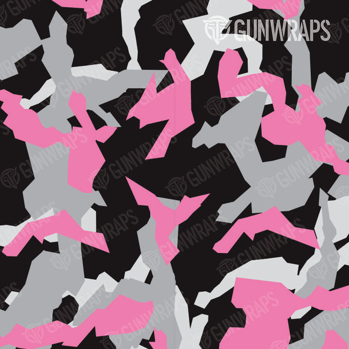 Pistol Slide Erratic Pink Tiger Camo Gun Skin Vinyl Wrap