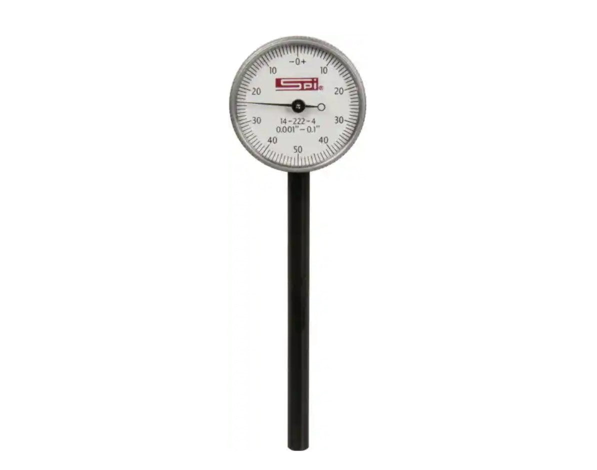 14-222-4 SPI Dial Indicator Back Plunger 0.1″ Range – .001″ Grad